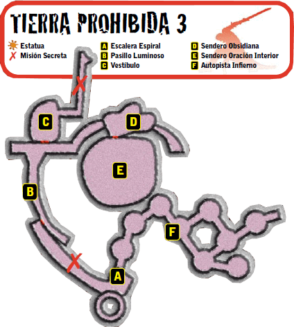 Mapa de la Tierra Prohibida 3