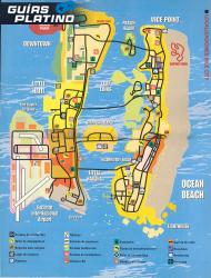 Mapa de las localizaciones de GTA Vice City