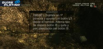 Arma XM16E1 de Metal Gear Solid 3